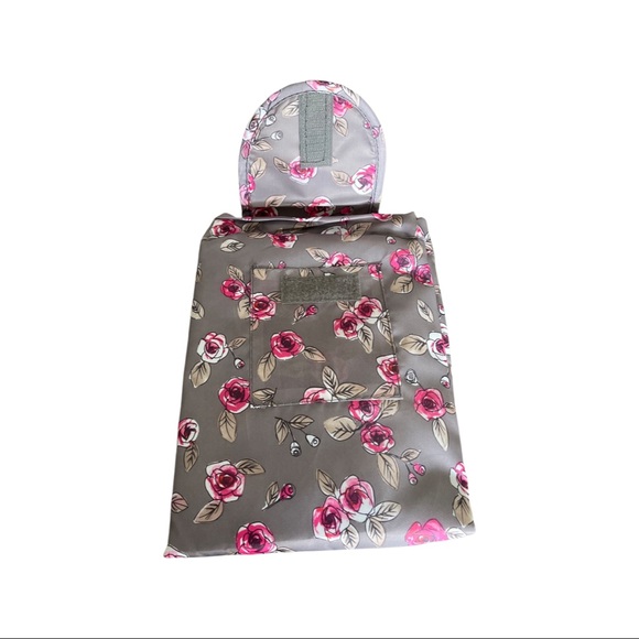 Drawstring round cosmetic bag - Picture 3 of 5